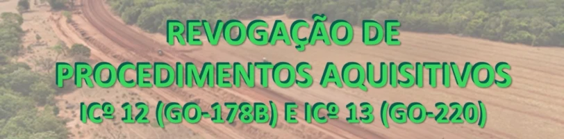 REVOGAÇÃO DOS INSTRUMENTOS DE CONVOCAÇÃO Nº 12/2025 E 13/2025
